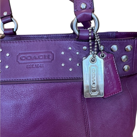 Coach Studded East West Tote — 2010 - Picture 2 of 11